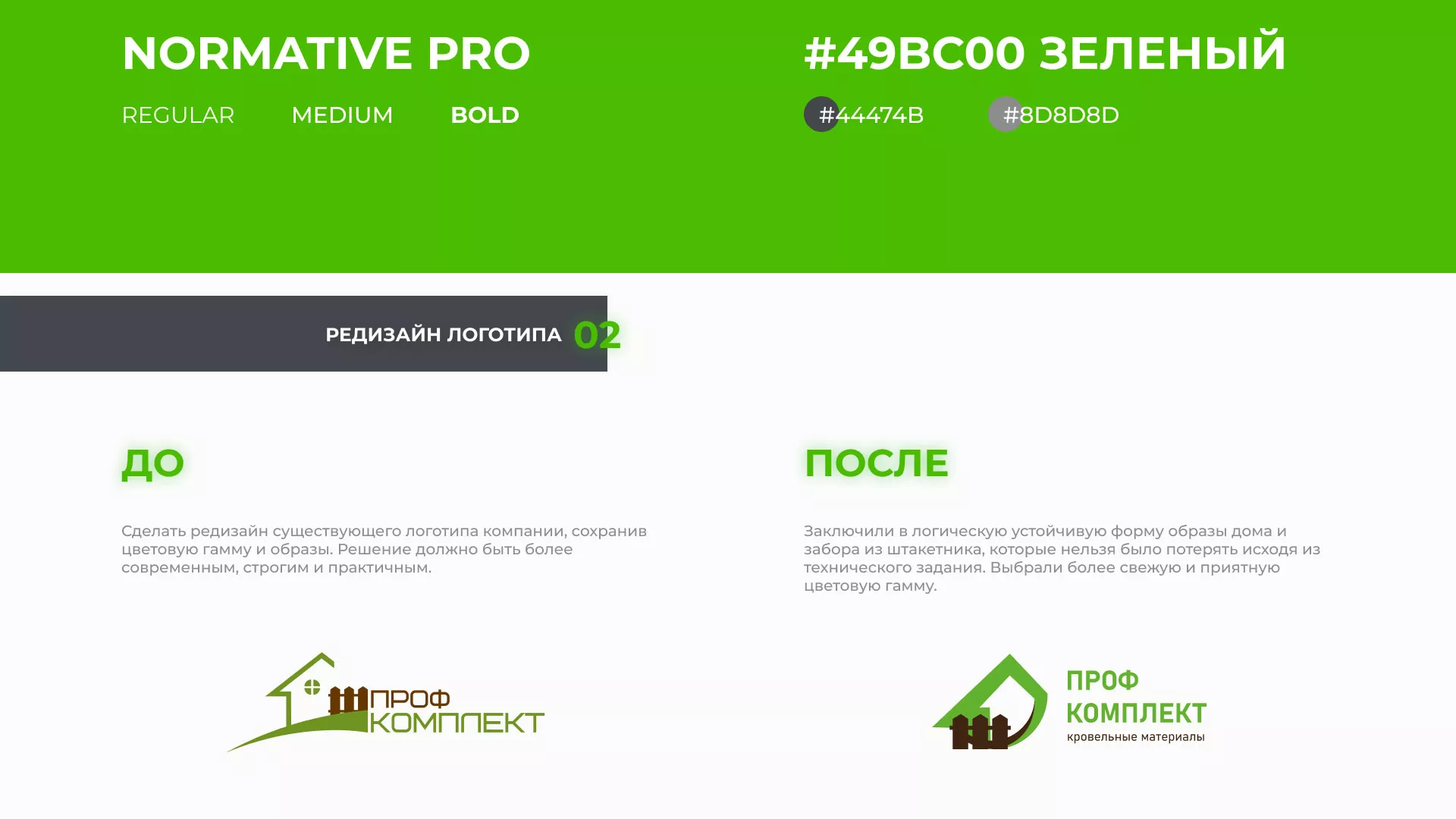 Создание сайта компании «Проф Комплект» в Североморске