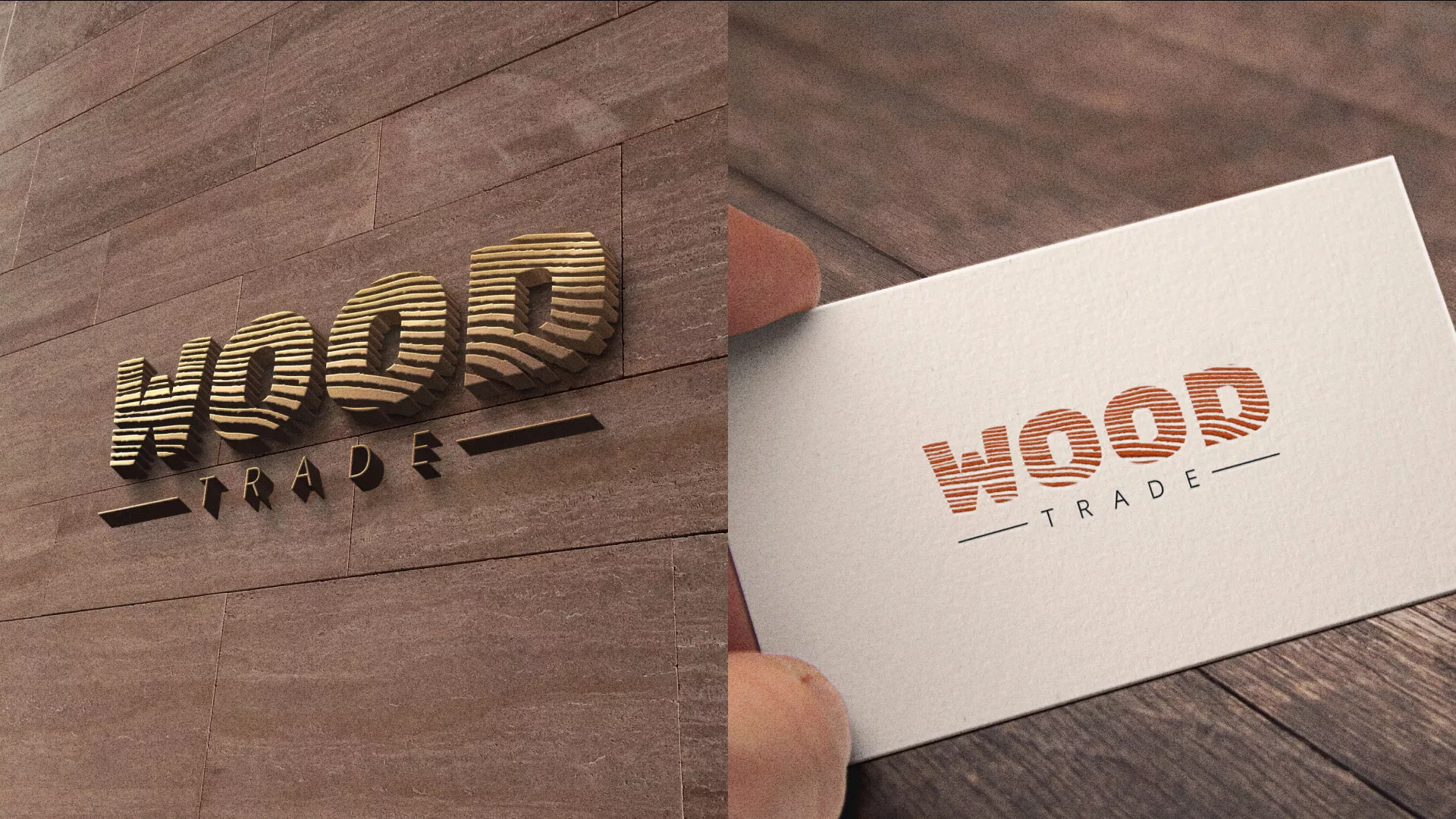 Разработка логотипа для компании «Wood Trade» в Североморске