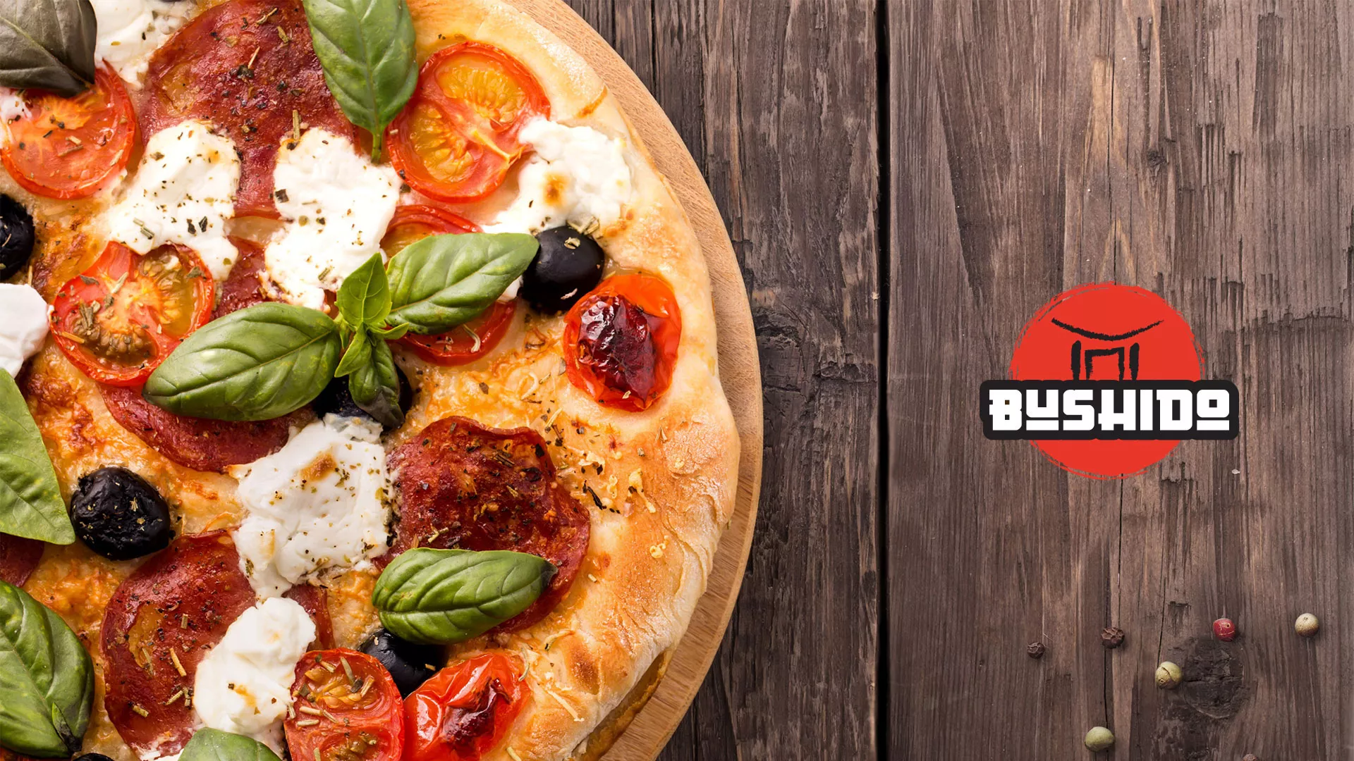 Разработка сайта для пиццерии «BUSHIDO» в Североморске