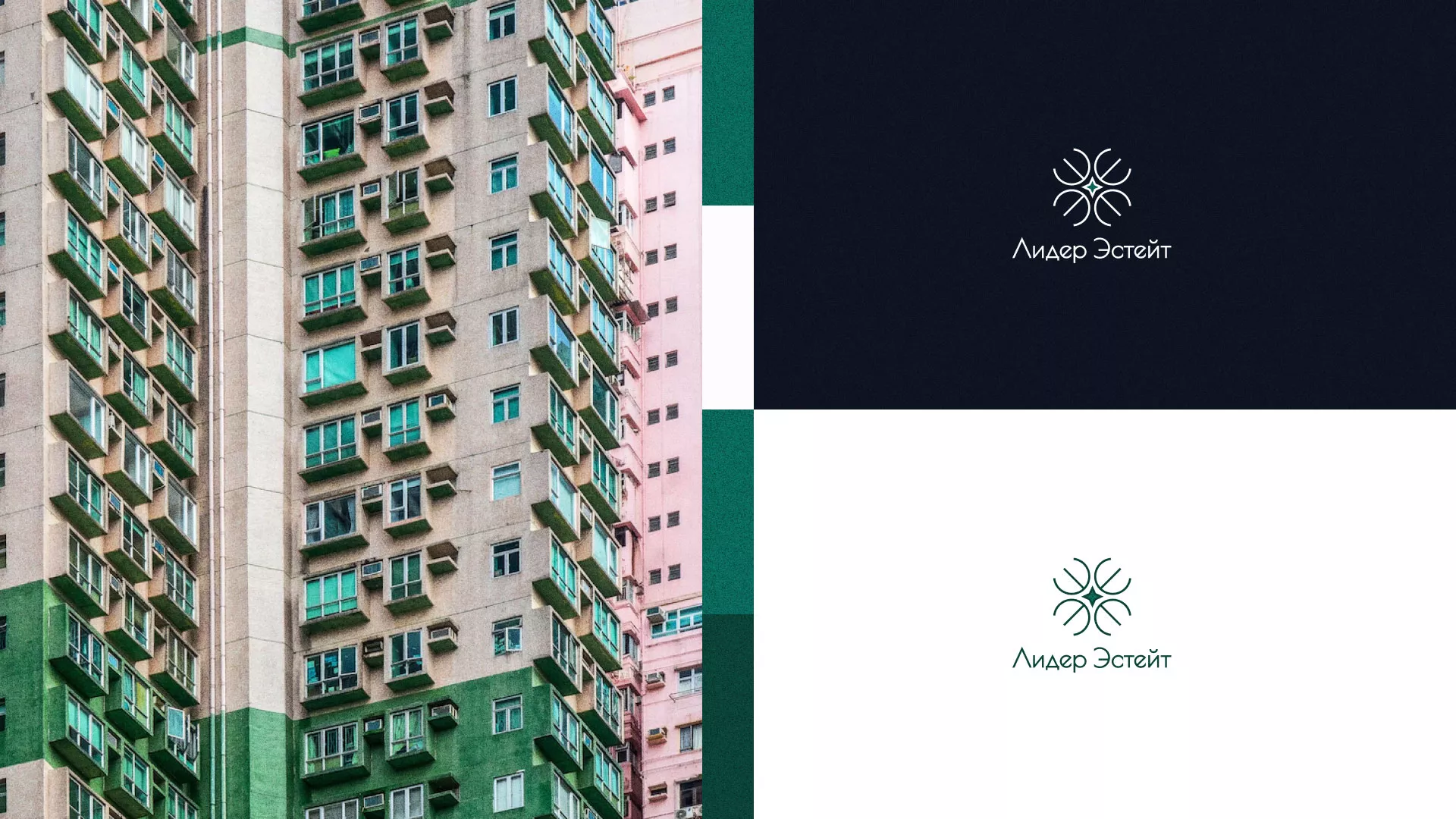 Создание логотипа компании «Лидер Эстейт» в Североморске
