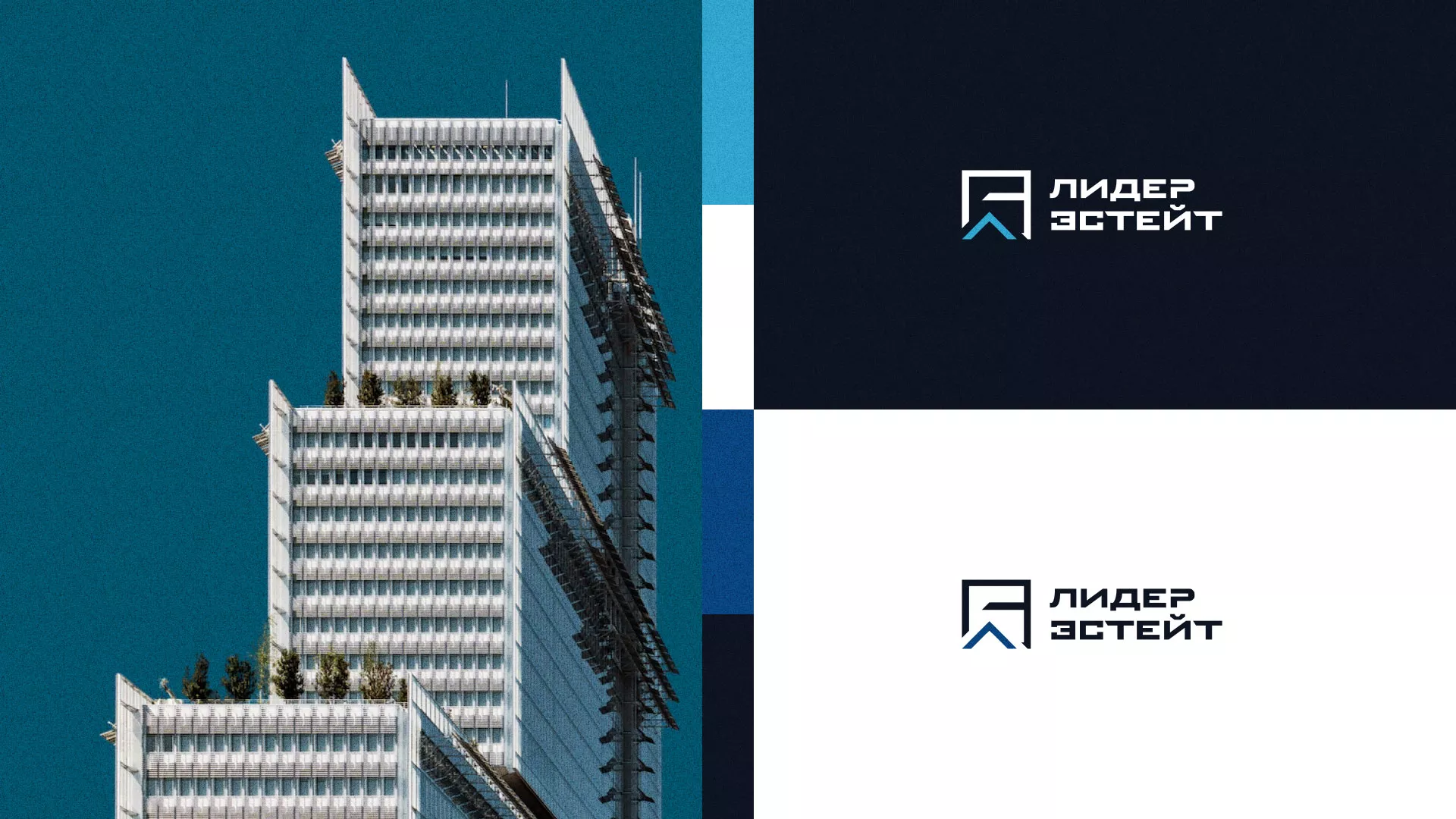 Разработка логотипа агентства недвижимости «Лидер Эстейт» в Североморске